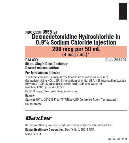 Dex Med Representative Container Label 0338-9555-24