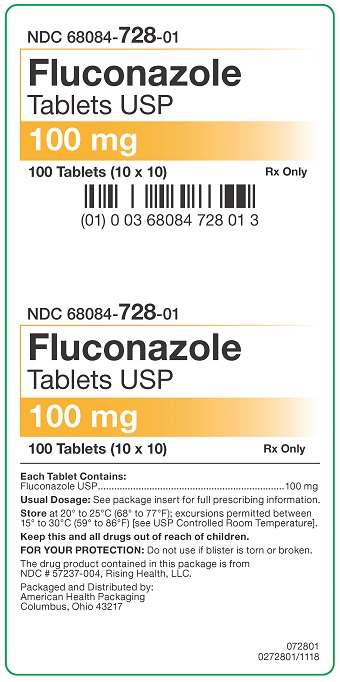 100 mg Flucanazole Tablets Carton
