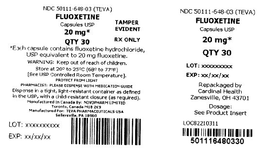 Carton Fluoxetine 20 mg
