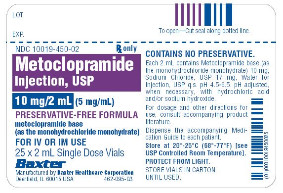 Metoclopramide Injection, USP Representative Carton Label