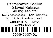 Pantoprazole Label