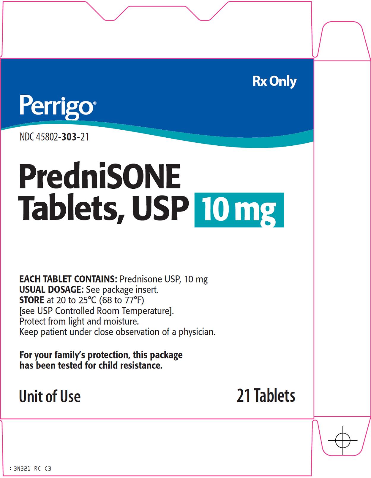 PredniSONE Tablets, USP Carton Image 1