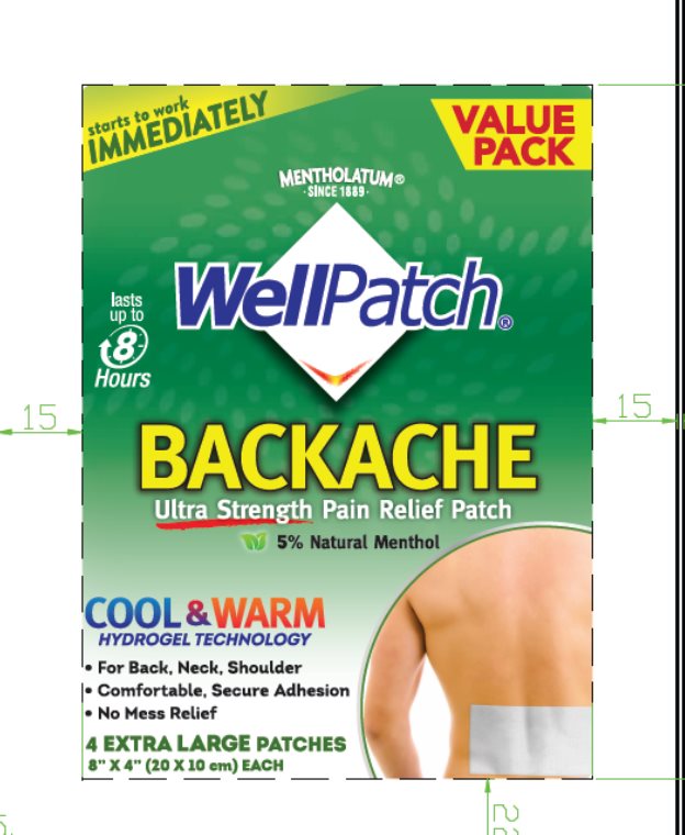 WellPatch Backache Value