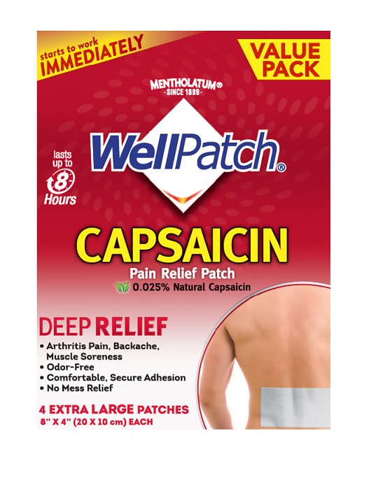 WellPatch Capsaicin Value