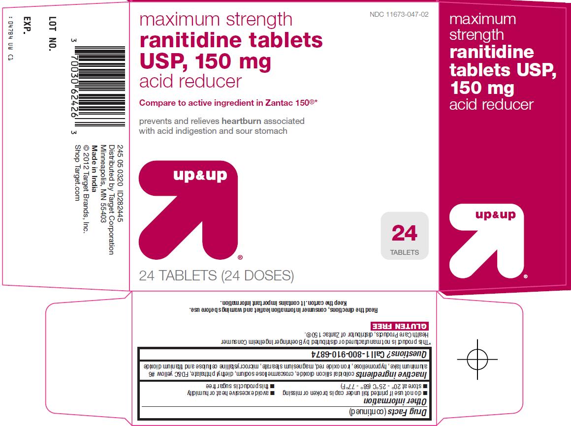 Ranitidine Tablets USP, 150 mg Carton Image 1