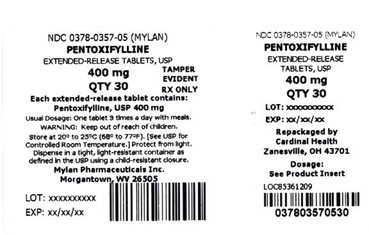 Pentoxifylline Carton Label