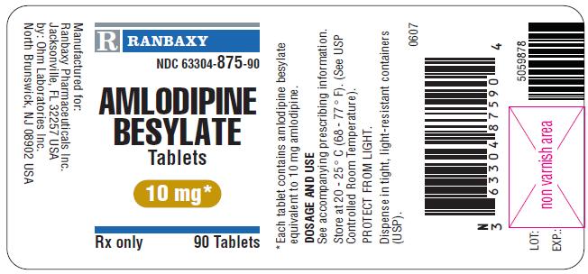 10 mg bottle label