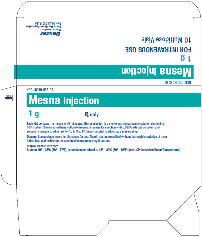 Mesna Representative Carton Label NDC 1009-953-01  3 of 4