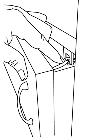 Figure 1 cabinet lock