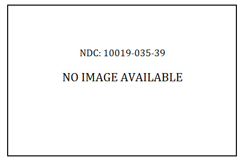 Representative Container Label Image Not Available For NDC 10019-035-39