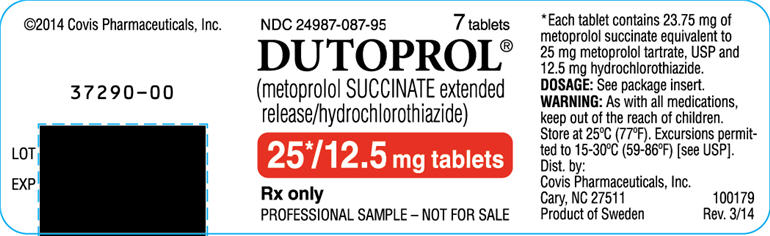 Principal Display Panel - 25/12.5 mg Professional Sample