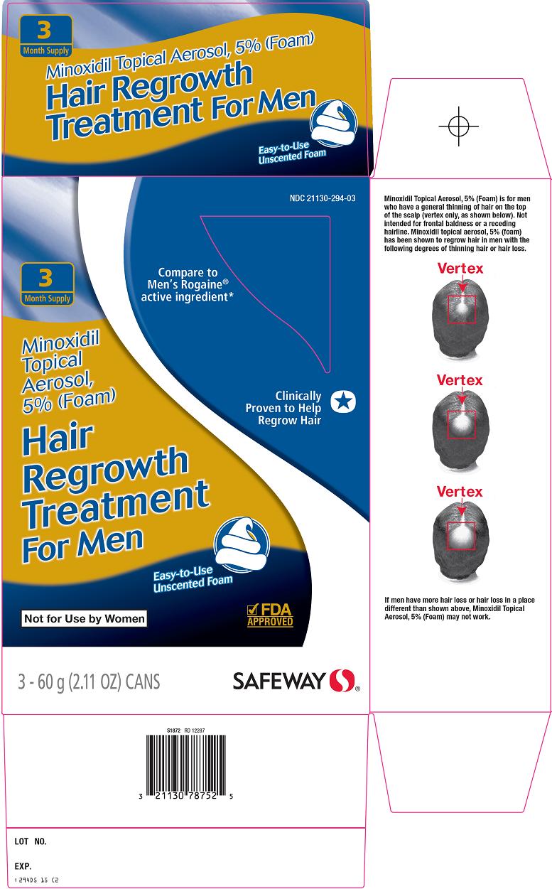 Hair Regrowth Treatment For Men Carton Image 1