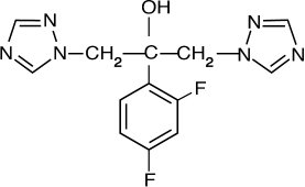 Fluconazole Structural Formula