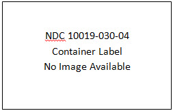 NDC 10019-030-04 Container Label