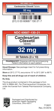 Candesartan Cilexetil Tablets 32 mg Label