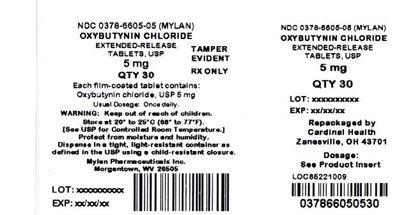 Oxybutynin Carton Label
