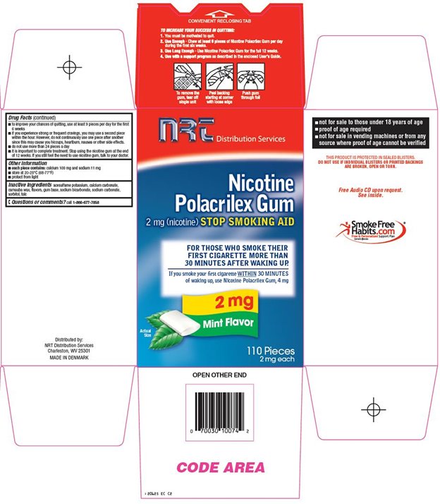 Nicotine Polacrilex Gum 2 mg Carton Image 1