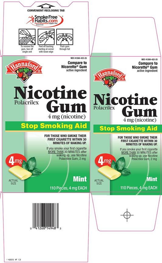 Nicotine Polacrilex Gum 4 mg (nicotine) Carton Image 1