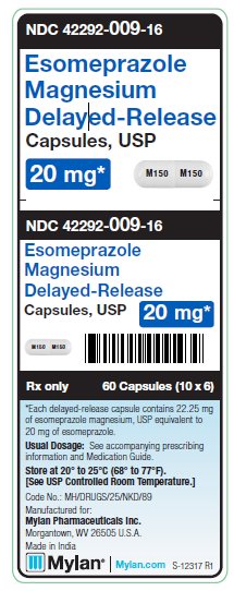 Esomeprazole Magnesium 20 mg Delayed-Release Capsules Unit Carton