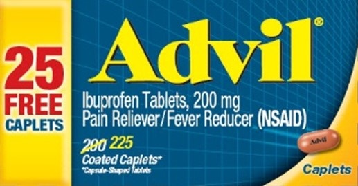 Advil Coated Caplets 225 ct