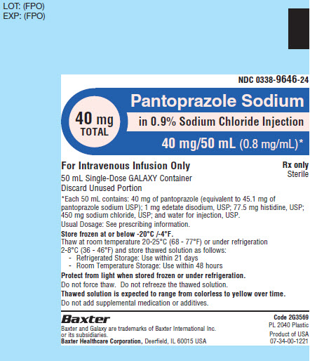 Pantoprazole Representative Container Label 1 of 2 0338-9646-24