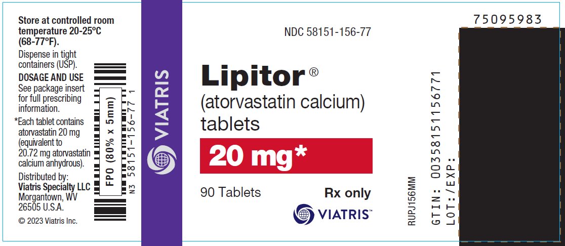 Lipitor® 20 mg