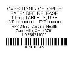 Oxybutynin Label