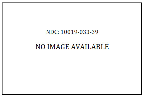Representative Container Label Image Not Available For NDC 10019-033-39