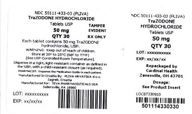 Trazodone Carton Label