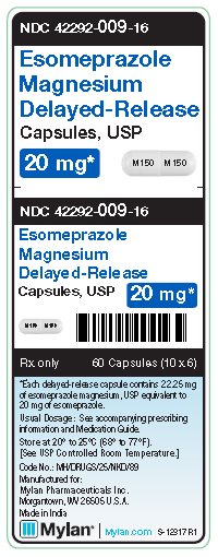 Esomeprazole Magnesium Delayed-Release 40 mg Capsules Unit Carton Label
