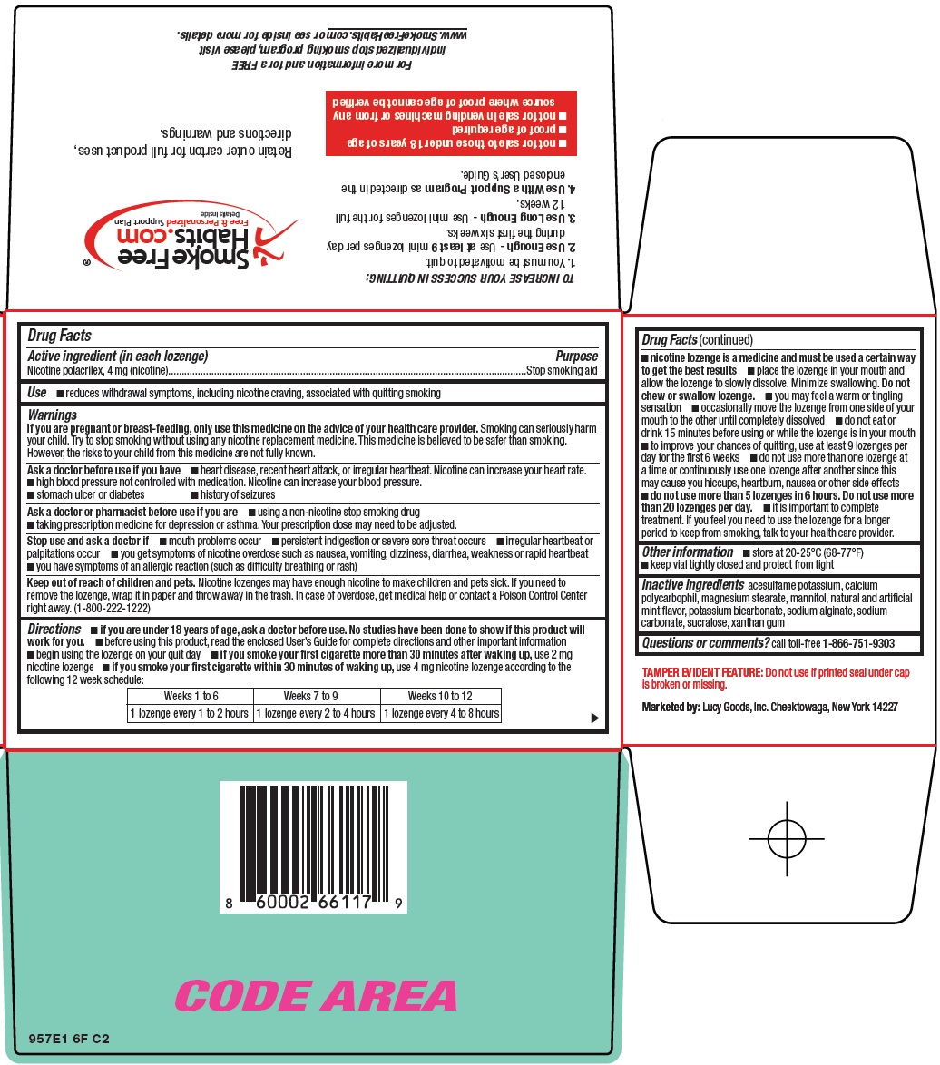 Nicotine Polacrilex Mini Lozenge 4 mg Carton Image 2