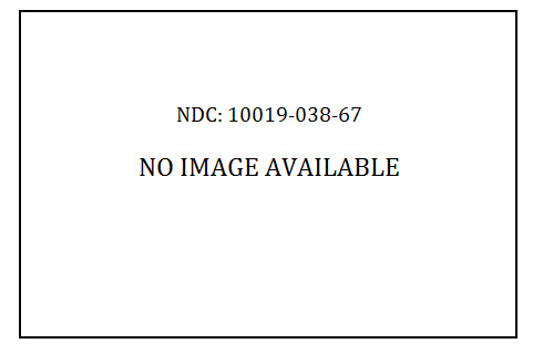Representative Carton Label Image Not Available For NDC 10019-038-67