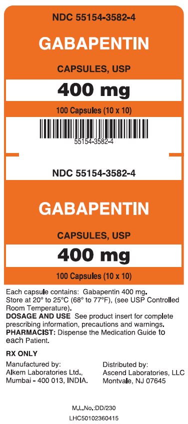 400 mg carton label