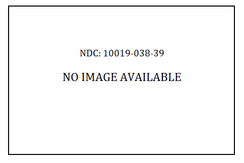 Representative Container Label Image Not Available For NDC 10019-038-39