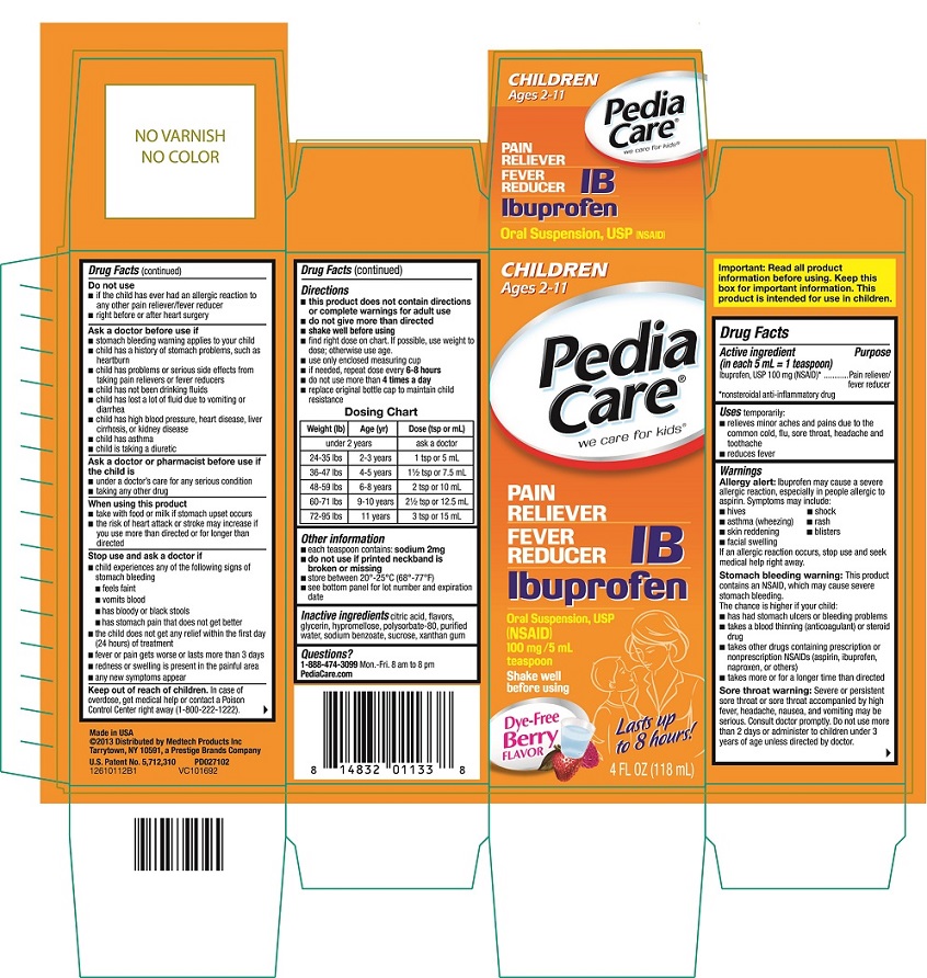 pedicare - ibuprofen carton image