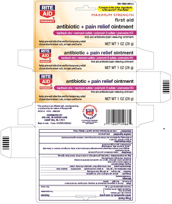 First Aid Antibiotic Plus Pain Relief