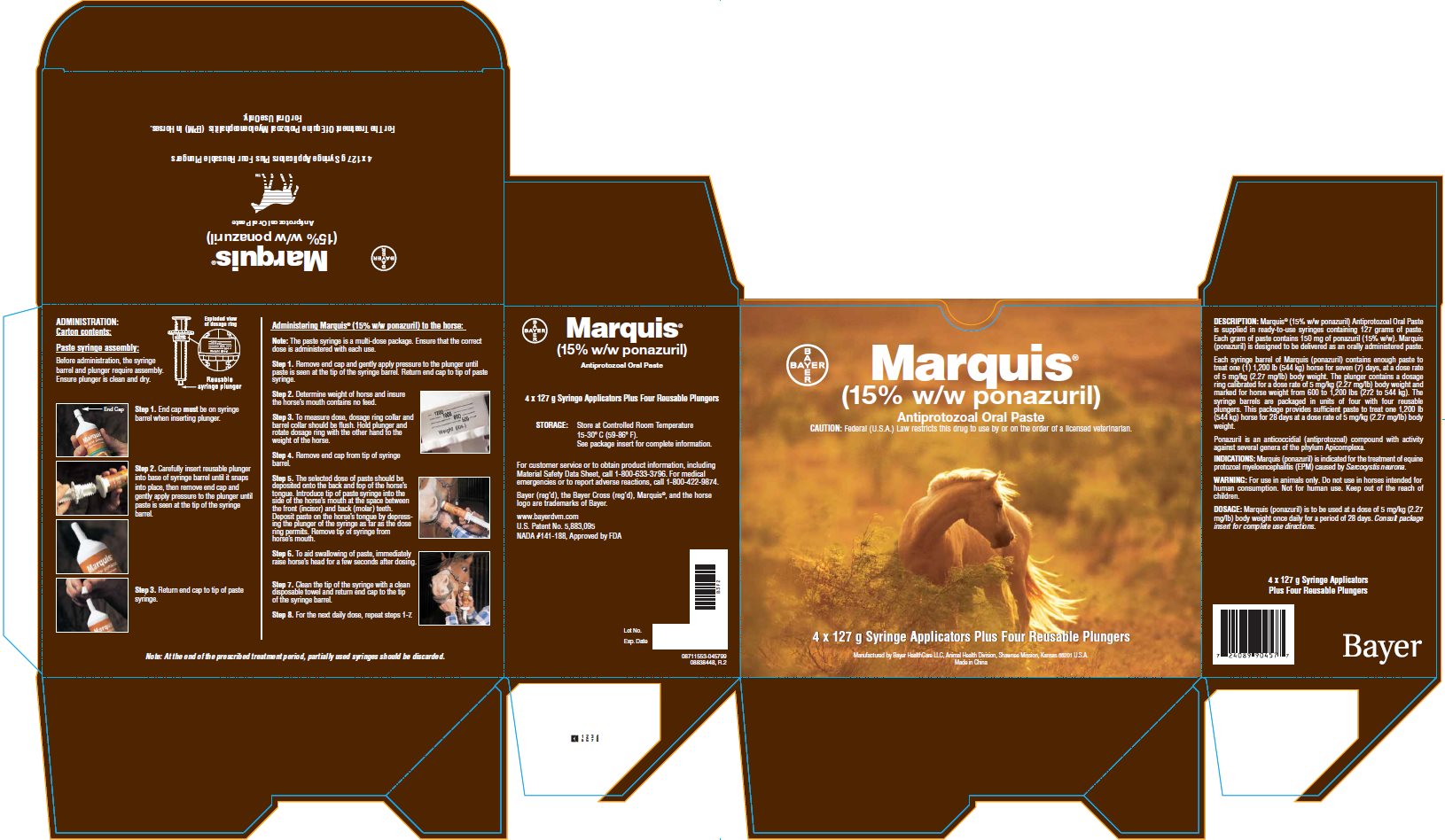 Marquis 1 Pack Carton Label