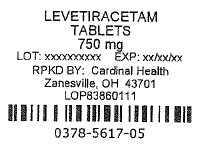 Levetiracetam 750 mg blister
