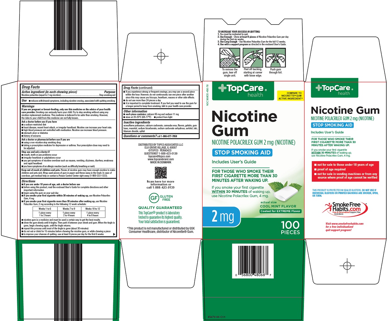 Nicotine Gum Carton