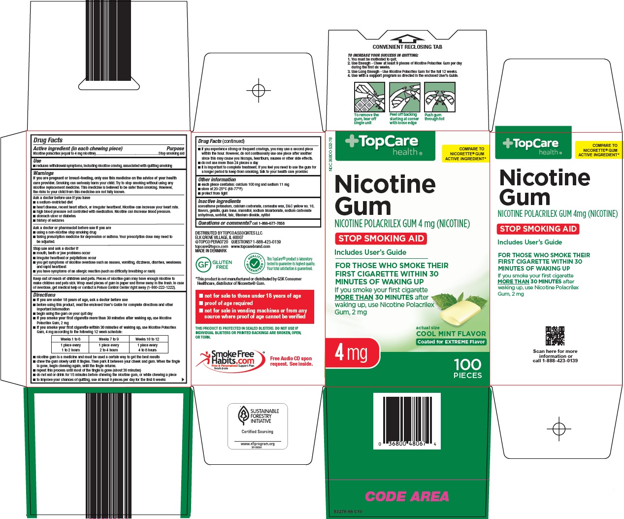 Nicotine Gum 4 mg Carton