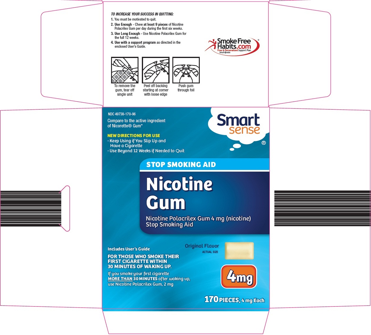 Smart Sense Nicotine Gum Image 1