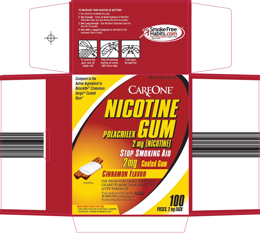 CareOne Nicotine Gum Image 1