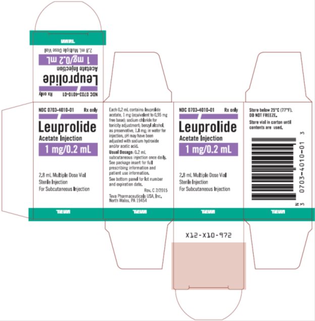 Part 1:  Leuprolide Acetate Injection 1 mg/0.2 mL, 2.8 mL Multiple Dose Vial Carton