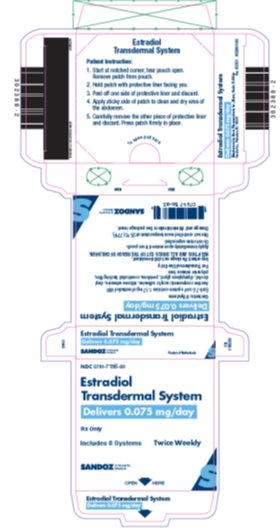 Estradiol 0.075 mg/day label