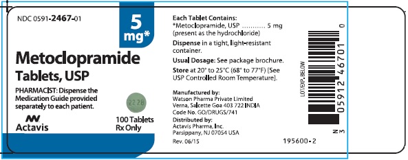 Metoclopramide Tabets, USP 5 mg