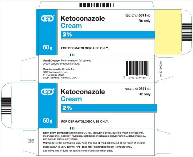 Ketoconazole Cream 2%, 60 g Carton
