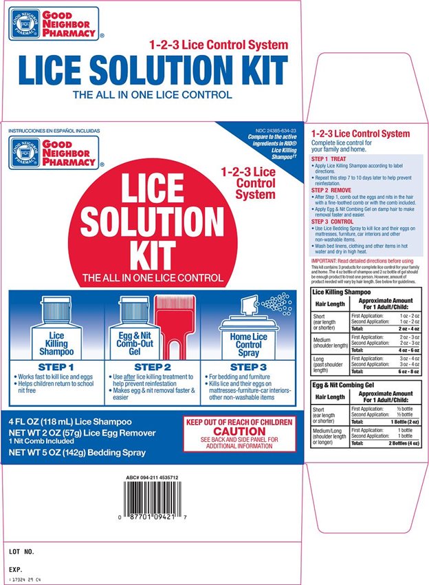 Lice Solution Kit Carton Image 1