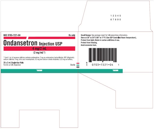 Ondansetron Injection USP 2 mg/mL, 25 x 2 mL Single-Use Vial Carton, Part 2 of 2