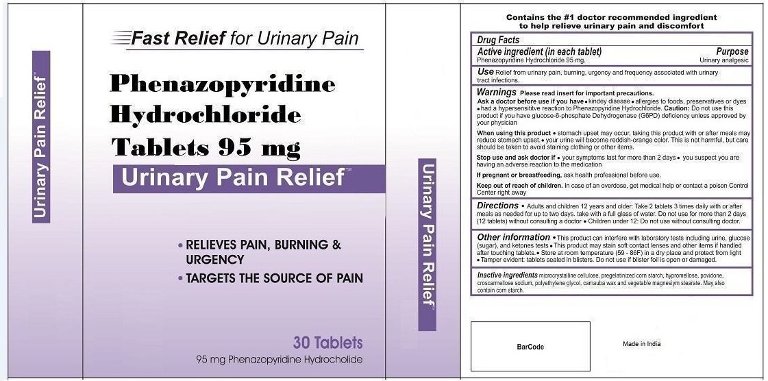 Phenazopyridine Hydrochloride 95 mg