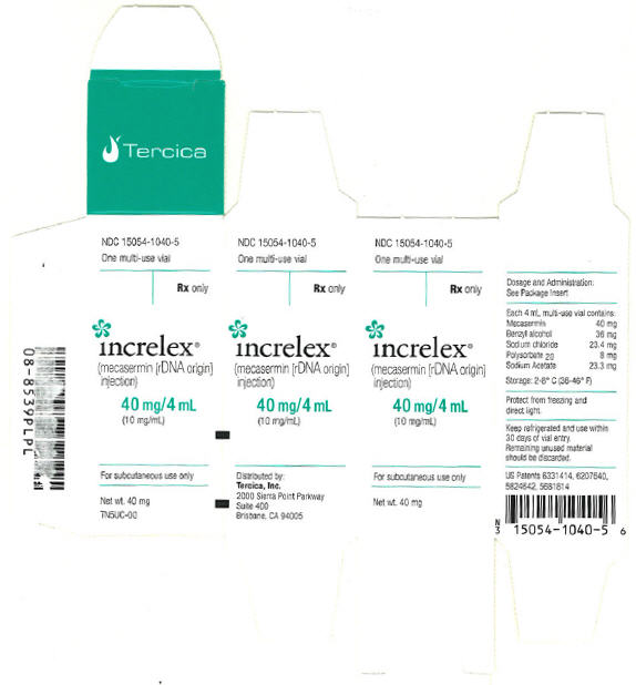 PRINCIPAL DISPLAY PANEL - 40 mg/4mL Carton